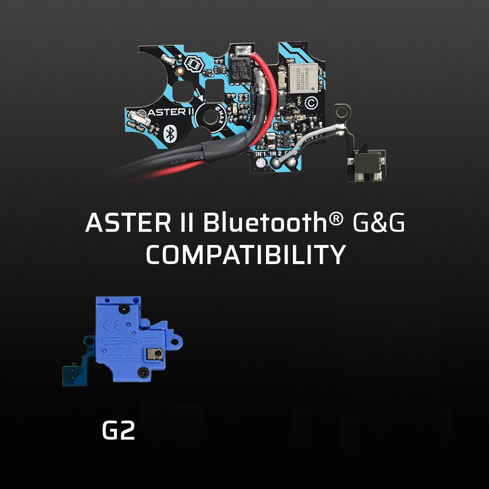 ASTER II Bluetooth® EXPERT for G&G G2/G2H Gearbox + Adjustable Quantum Trigger 2 [AEG & HPA]