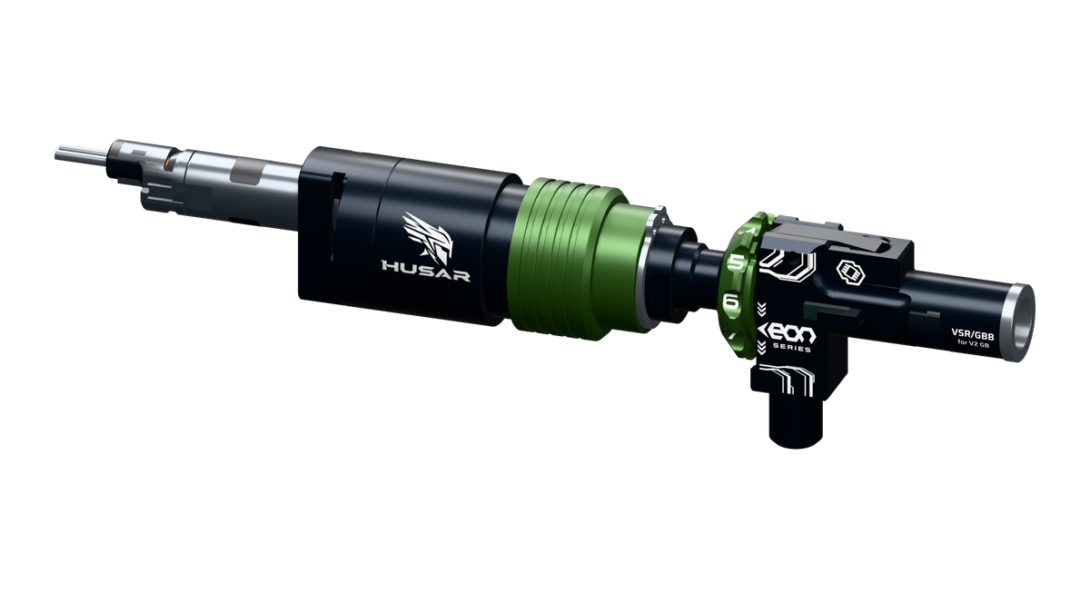 HUSAR · Engine and hop-up as one assembly