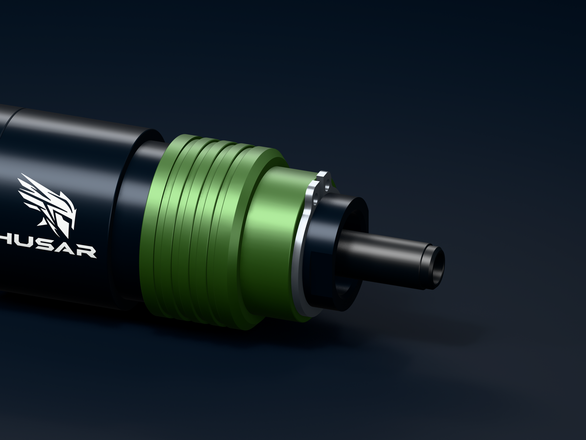 GATE HUSAR — V2 · housing detail