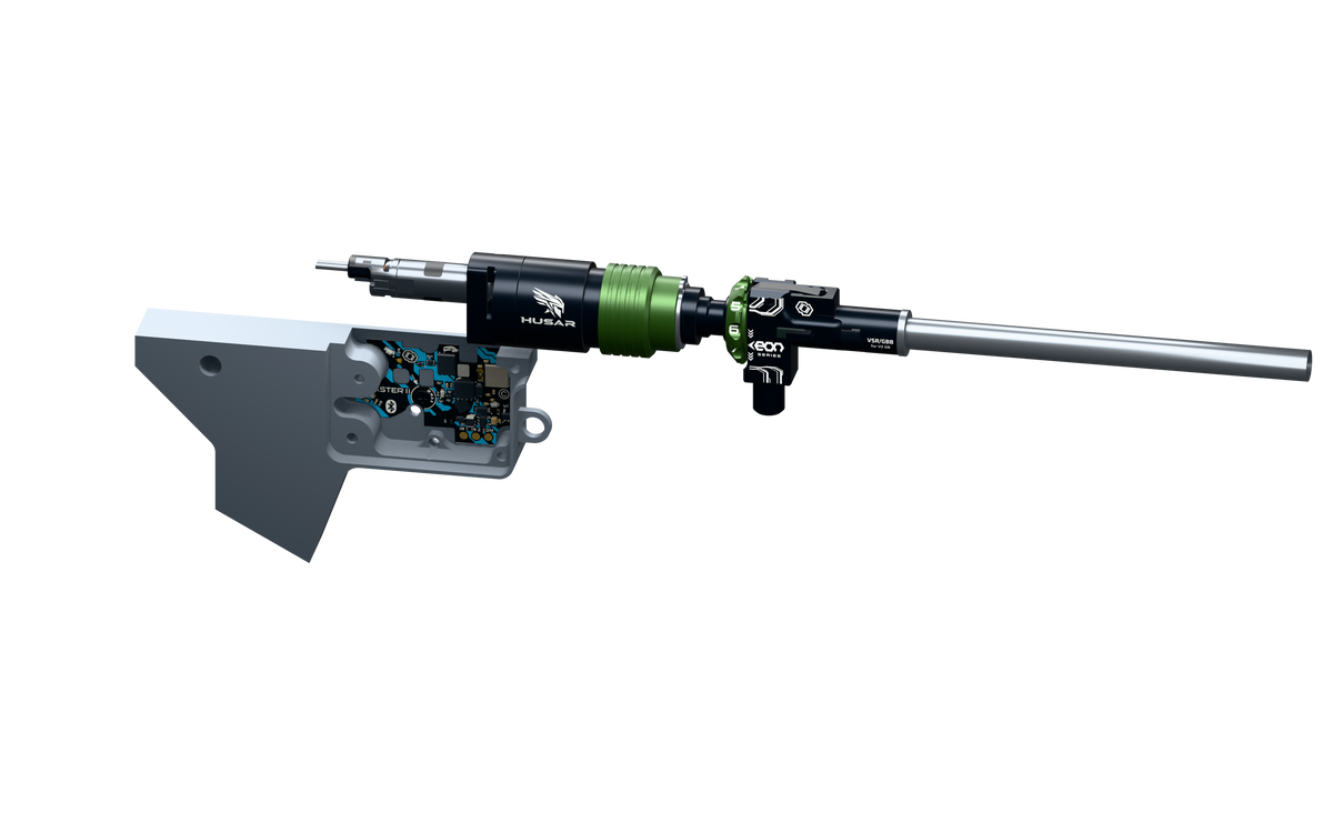 HUSAR · Split gearbox · perspective