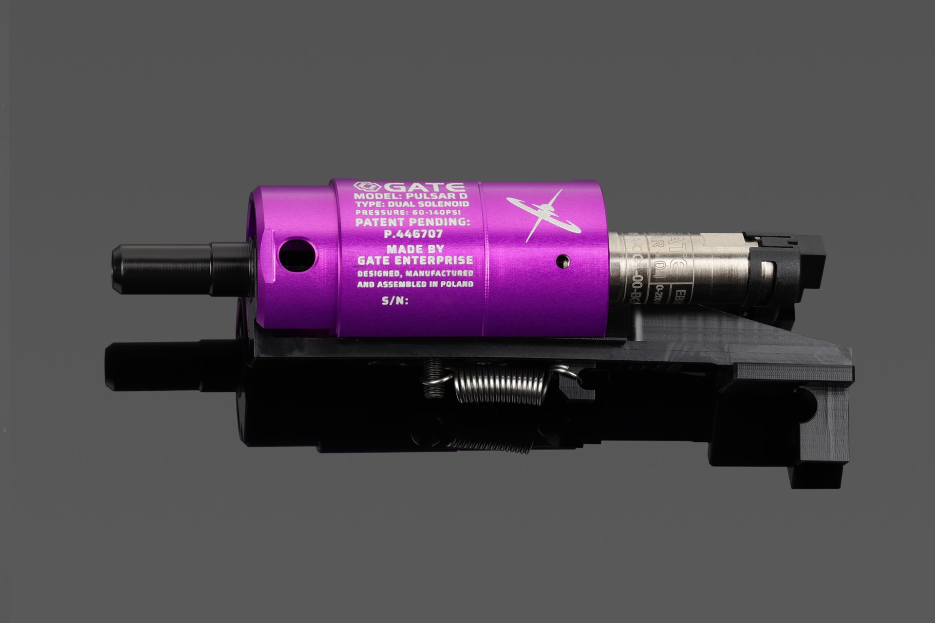 PULSAR D Dual Solenoid HPA Engine [ETU/FCU not included] rev.2