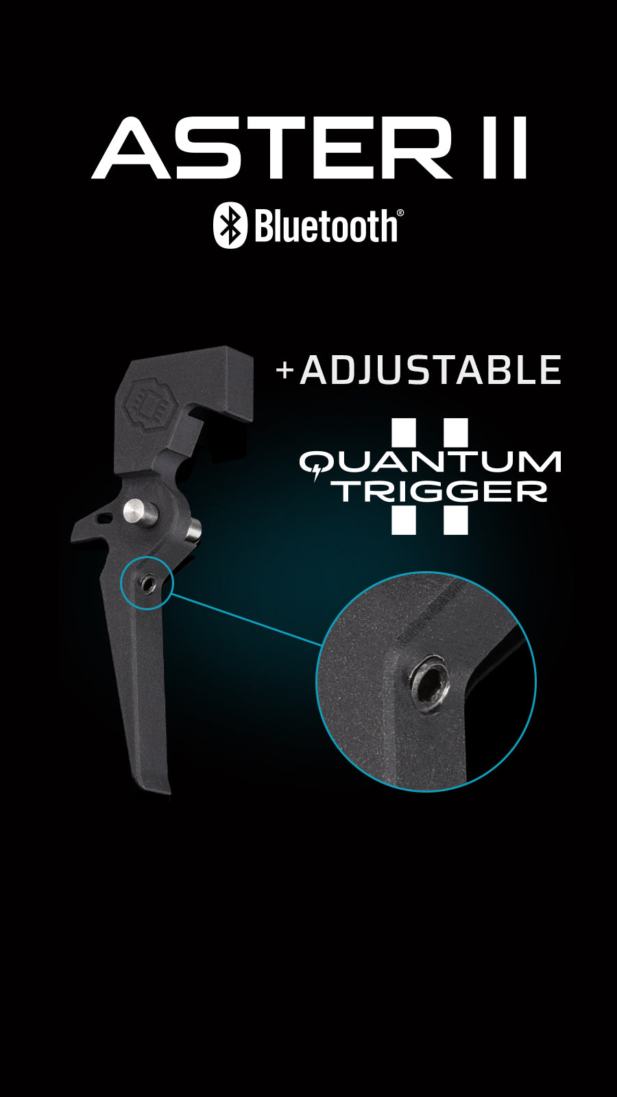 ASTER II Bluetooth® EXPERT for V2 GB + Adjustable Quantum Trigger