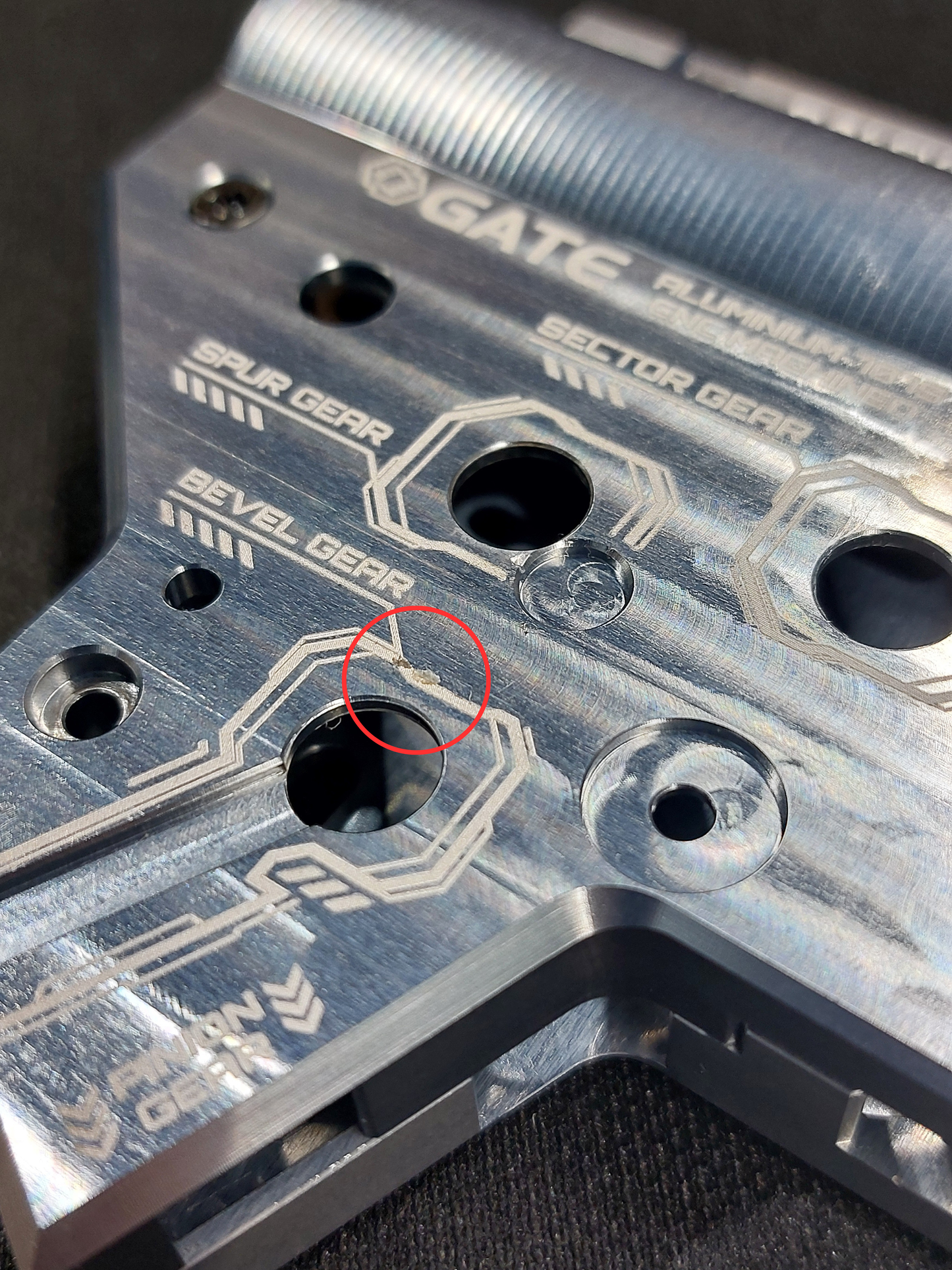EON V2 Gearbox OUTLET VERSION rev. 2 [CNC] - Titanium / Silver