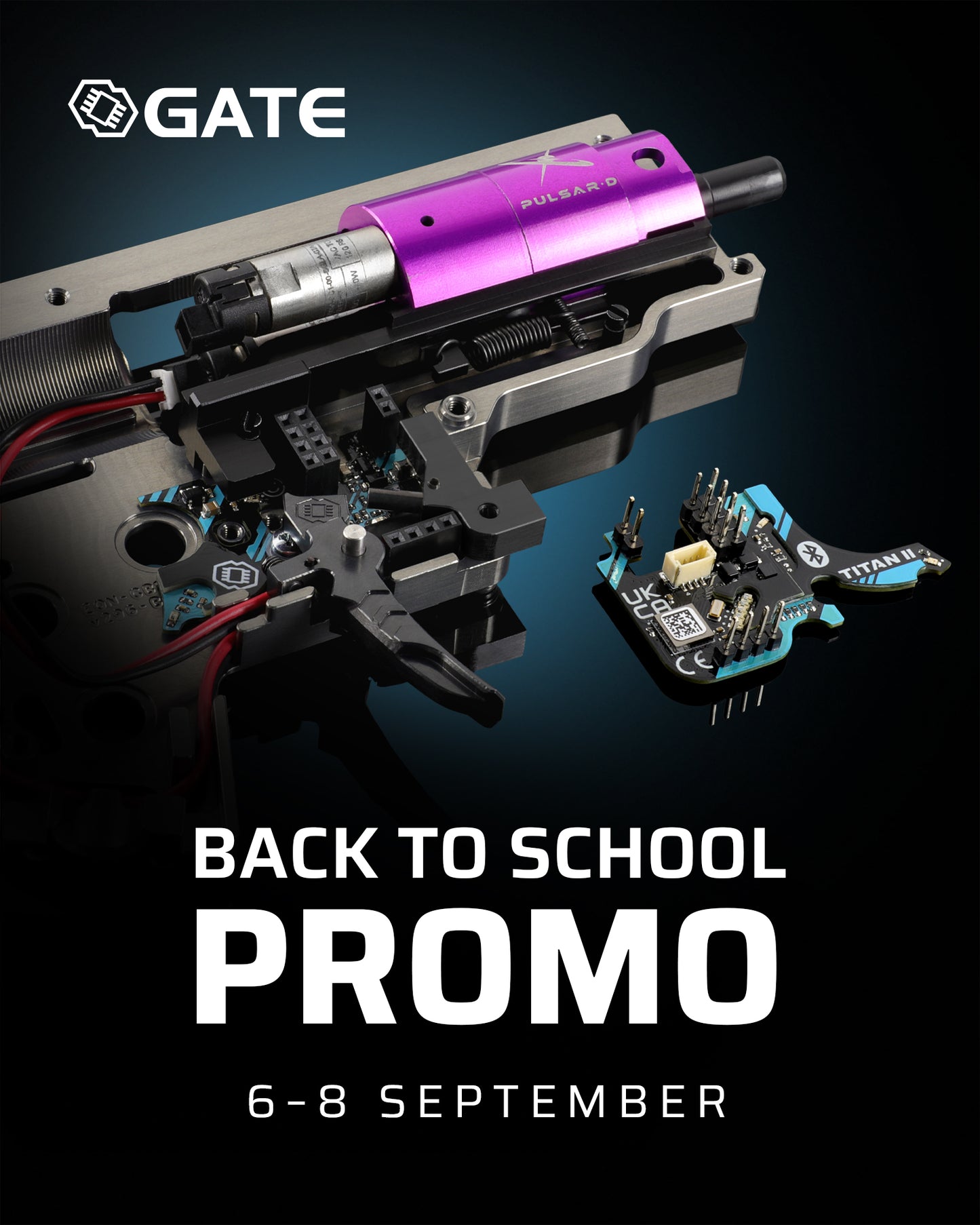 HOT Bundle: EON TITANIUM Gearbox + TITAN II BT + PULSAR D + TACTICKER + NOVA TRIGGER